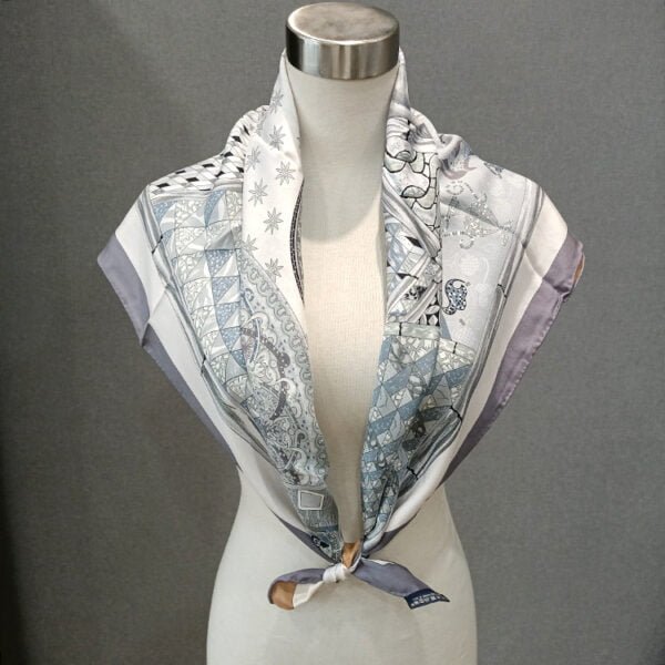 Printed Silk Scarf