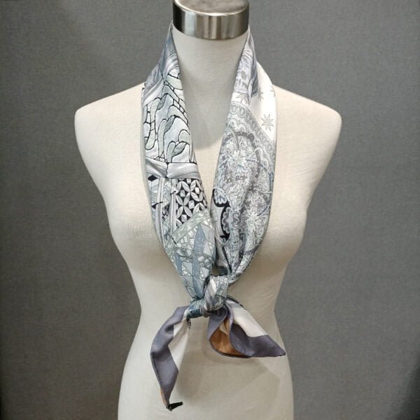 Printed Silk Scarf